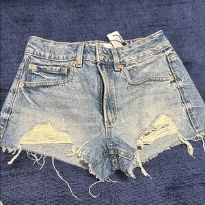 Denim Distressed Women's Shorts